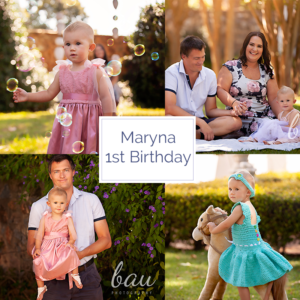 Maryna 1st Birthday